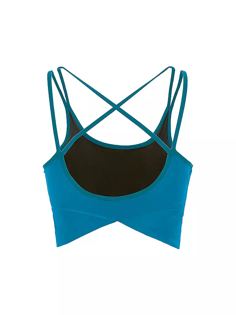 E9 | Damen Klettertank - Bustier Grilli | Azul oscuro