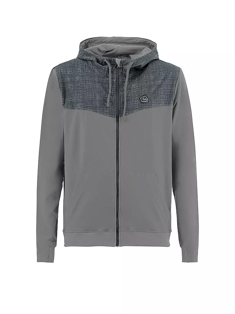 E9 | Herren Fleecejacke Vu Hoodie | Gris