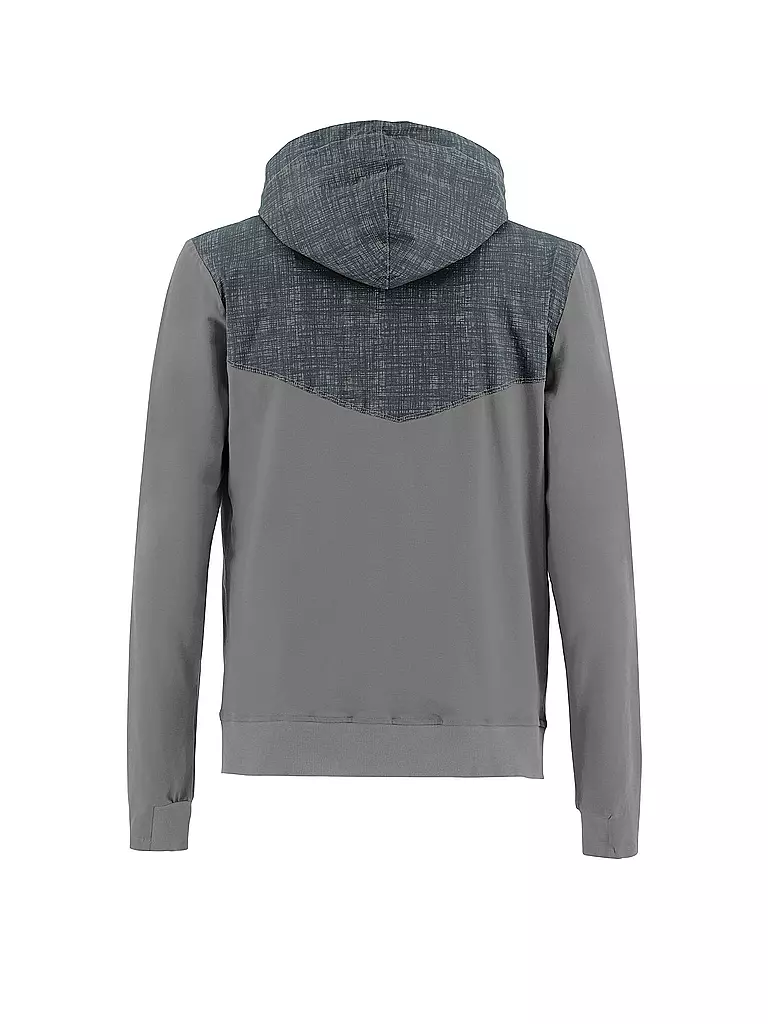 E9 | Herren Fleecejacke Vu Hoodie | Gris