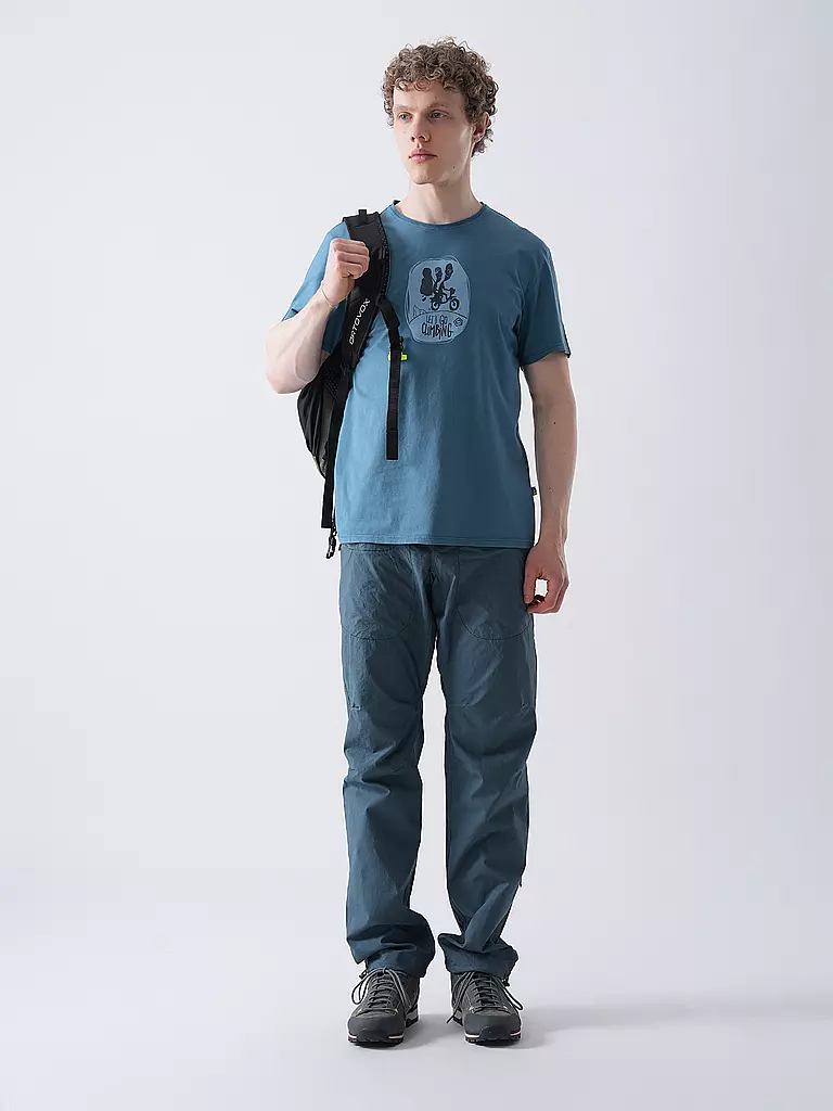 E9 | Herren Klettershirt Broom 2.4 | Petróleo