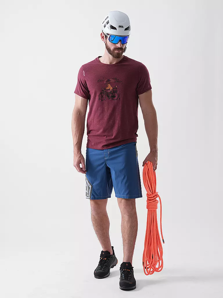 E9 | Herren Klettershort Wet | Azul