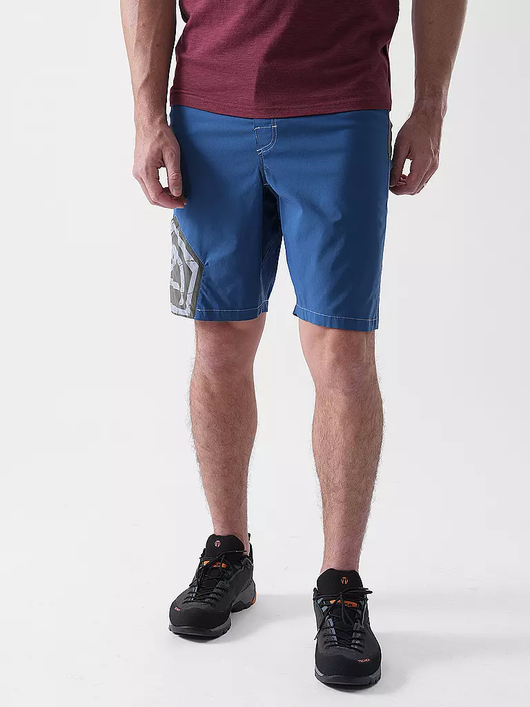 E9 | Herren Klettershort Wet | Azul
