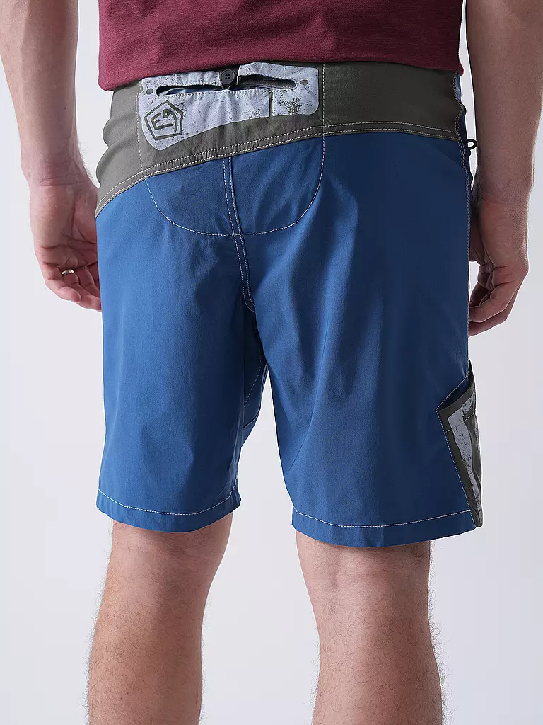 E9 | Herren Klettershort Wet | Azul