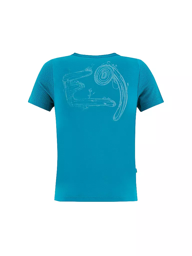 E9 | Kinder Klettershirt Awa | Turquesa