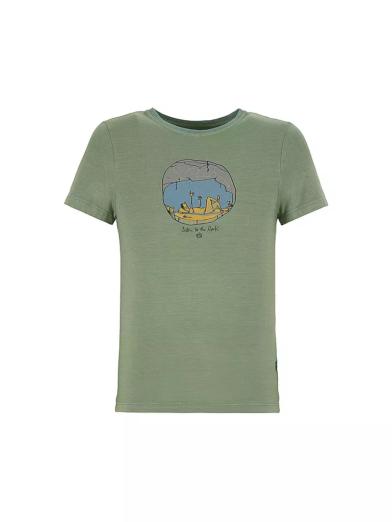 E9 | Kinder Klettershirt Cave 2.4 | Verde claro