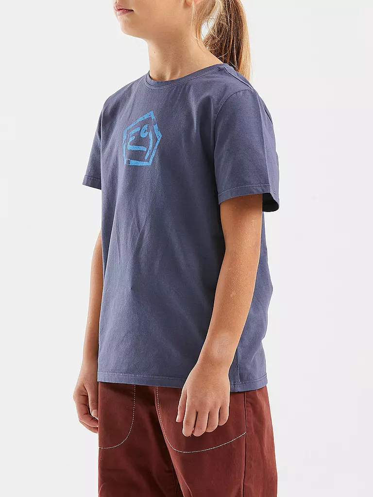 E9 | Kinder Klettershirt SGRAF | Azul oscuro
