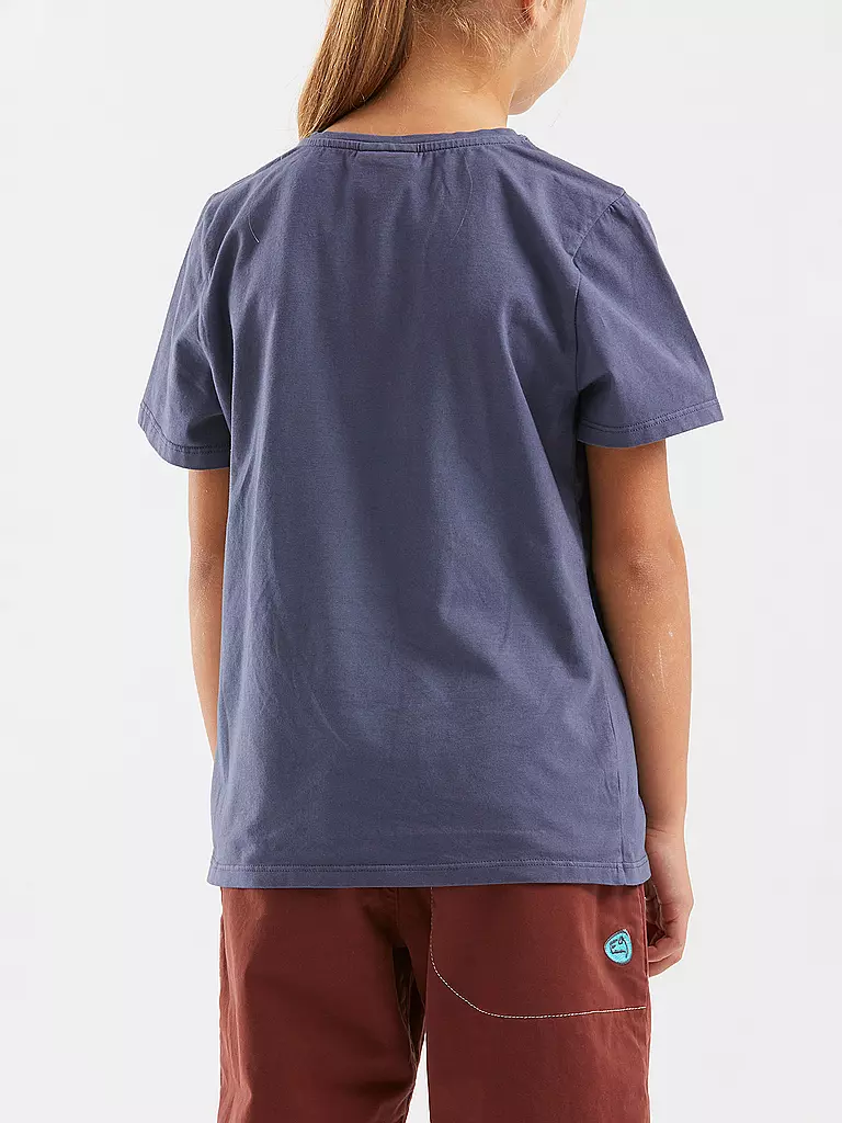 E9 | Kinder Klettershirt SGRAF | Azul oscuro