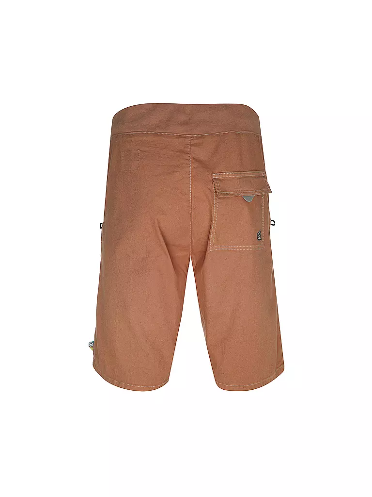 E9 | Pantalón corto de escalada para hombre Kroc Flax | Marrón claro