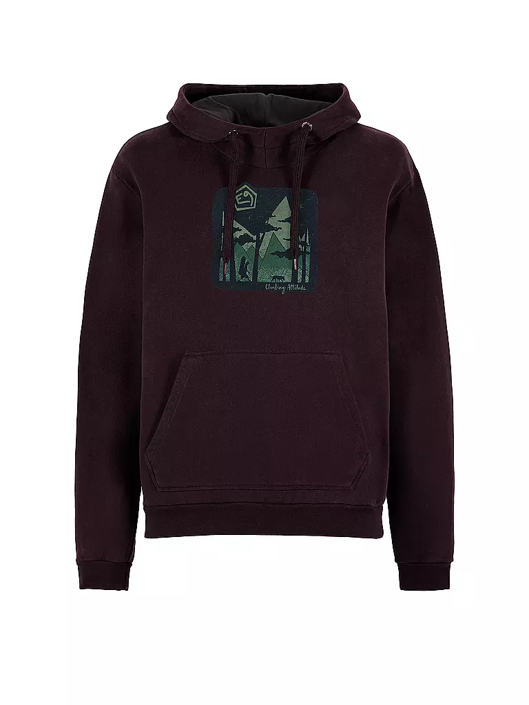 E9 | Sudadera con capucha para escalada para hombre | Marrón