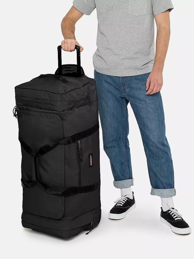 EASTPAK | Reisetasche Leatherface L + 104L | Negro