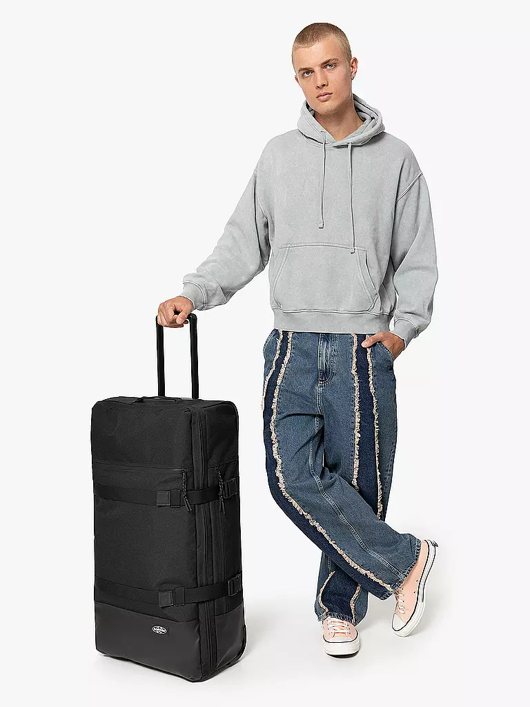 EASTPAK | Trolley de viaje Icon Travel'r L 82L | Negro