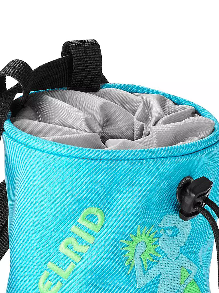 EDELRID | Kinder Chalk Bag Muffin | Turquesa