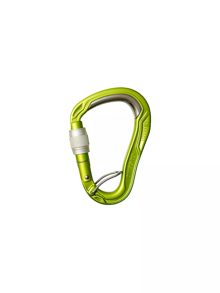 EDELRID | Mosquetón HMS Bulletproof Screw FG | Verde