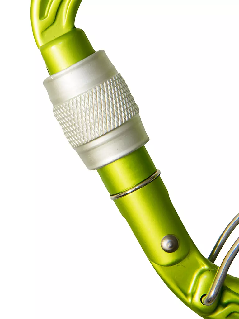 EDELRID | Mosquetón HMS Bulletproof Screw FG | Verde