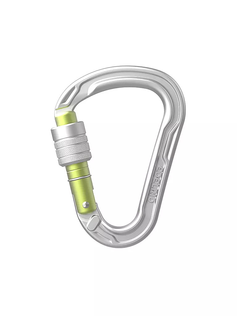 EDELRID | Mosquetón HMS Strike Screw II | Plata