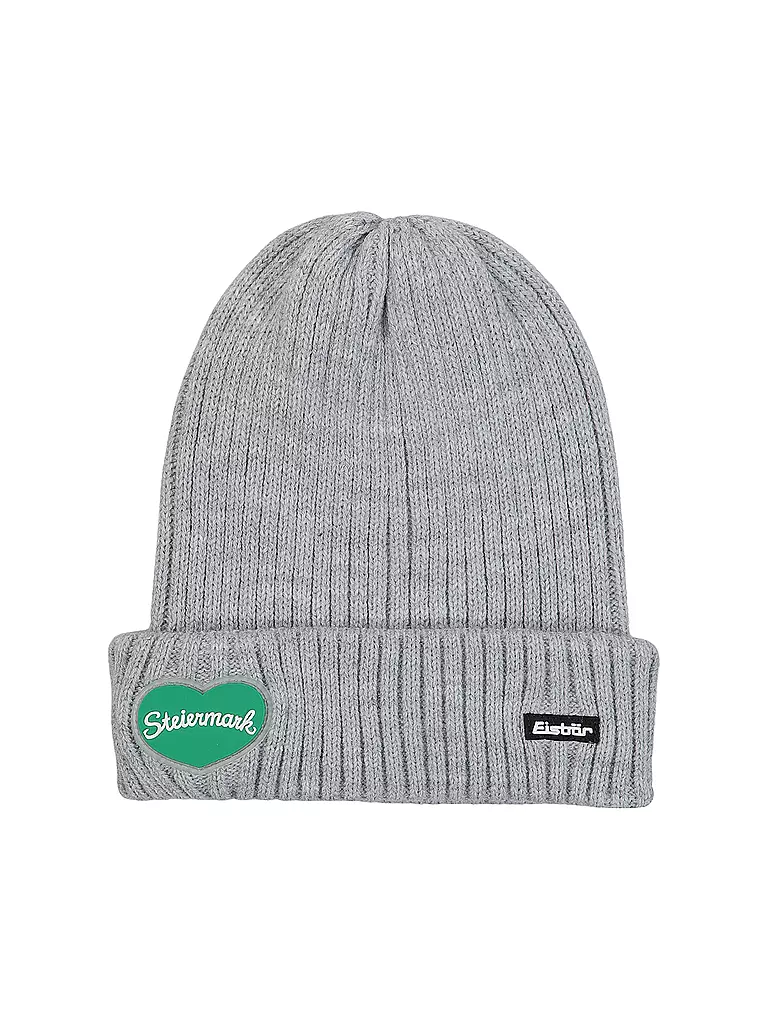 EISBÄR | Gorro de canalé Steiermark | Gris