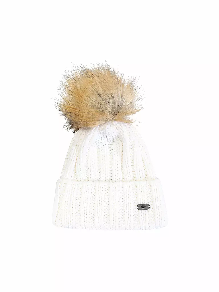 EISBÄR | Gorro de mujer Jolo Lux | Blanco