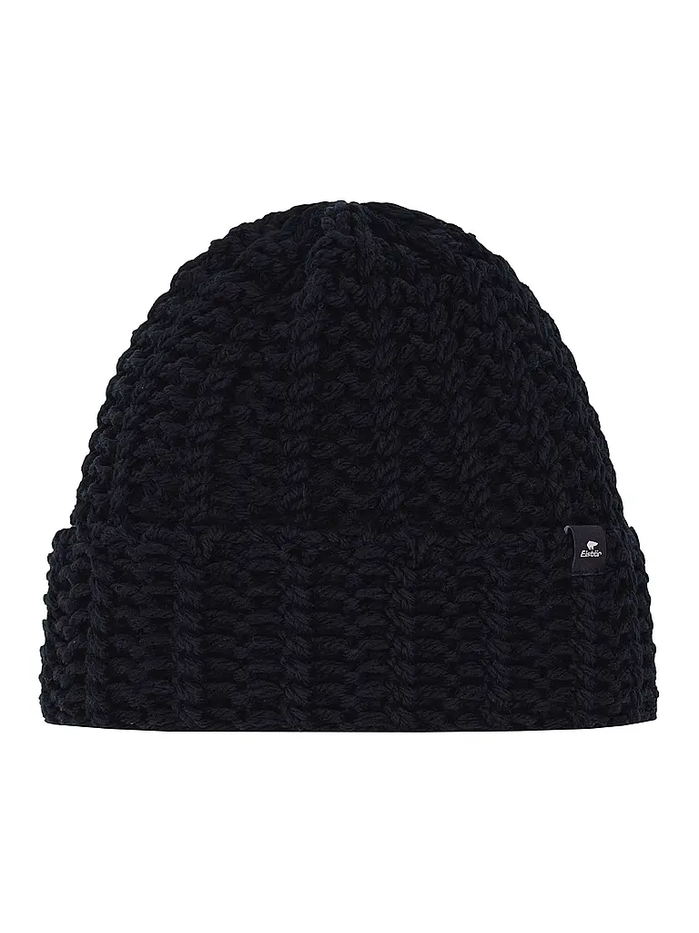 EISBÄR | Gorro de punto Selda para mujer | Negro