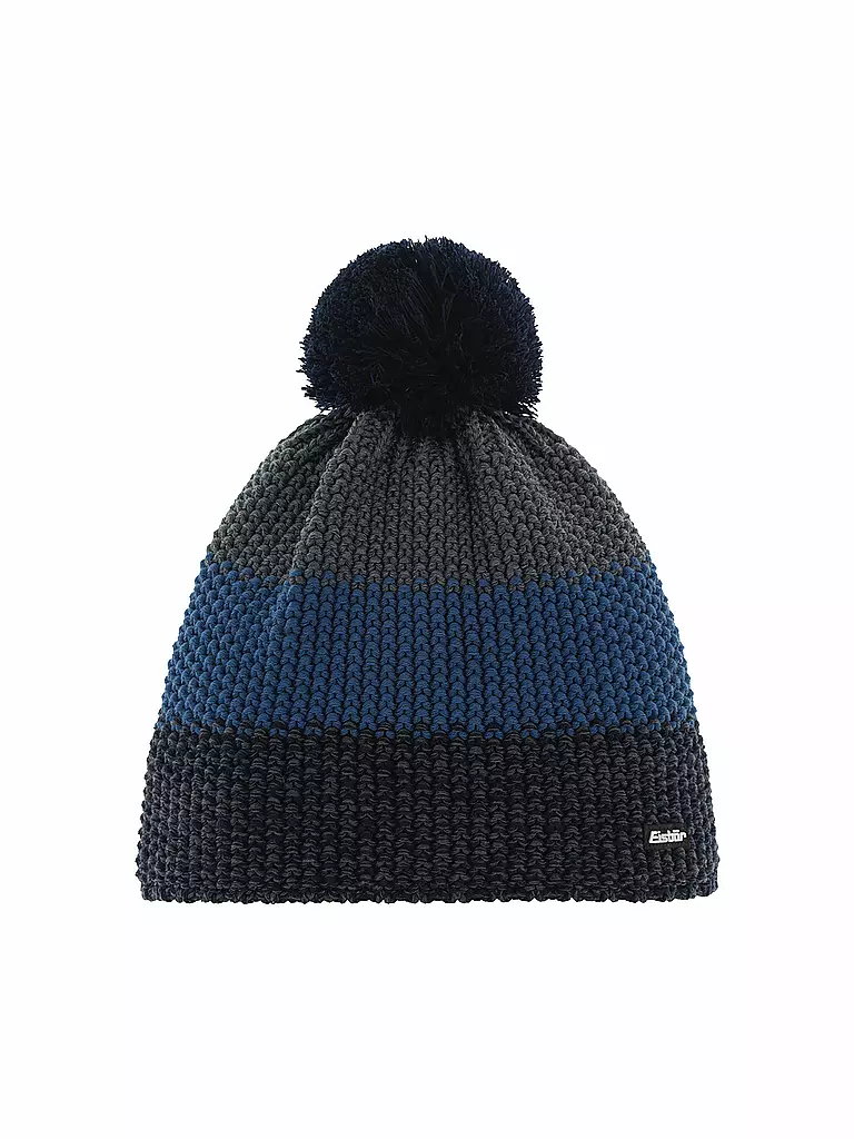 EISBÄR | Mütze Star Pompon | Azul oscuro
