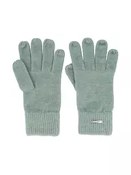 EISGLUT | Damen Strickhandschuhe Undinel | Verde claro
