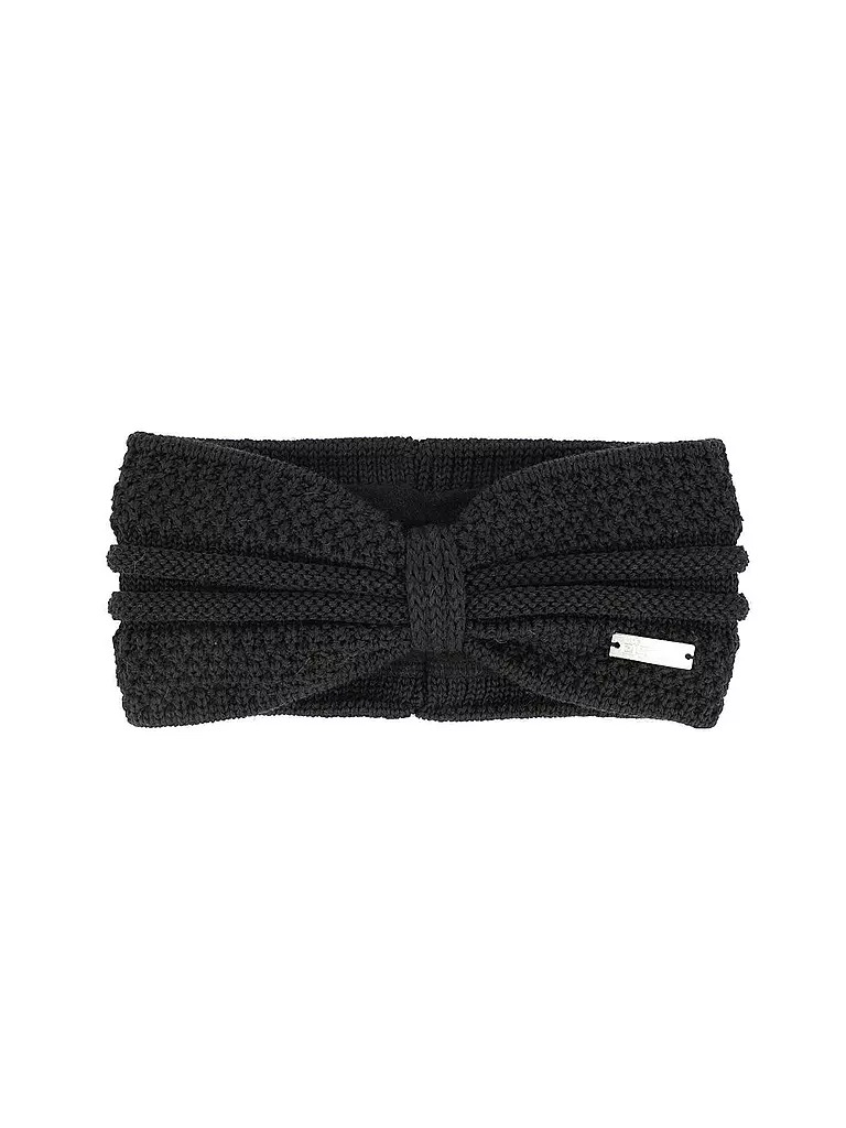 EISGLUT | Diadema Esmeralda Merino para mujer | Negro