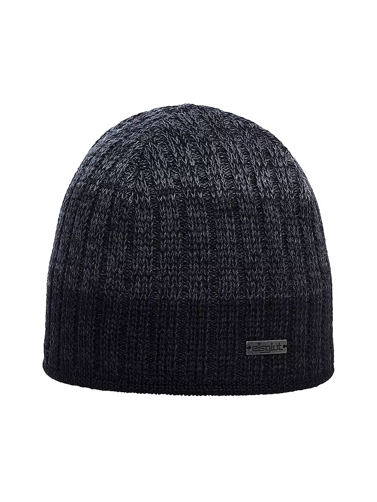 EISGLUT | Gorro de hombre Griffina Merino XL | Negro