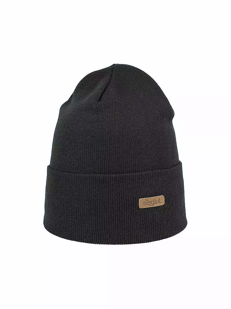 EISGLUT | Gorro de hombre Toni Cotton | Negro