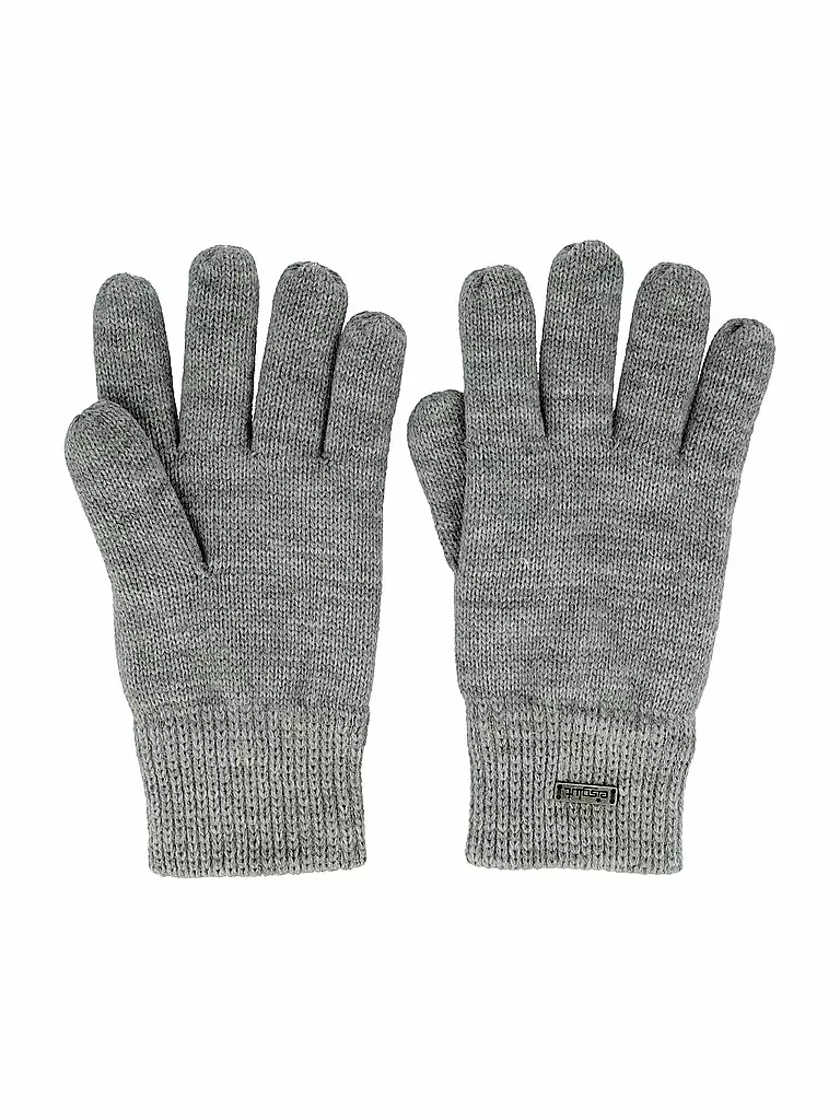 EISGLUT | Guantes de forro polar Remig para hombre | Gris