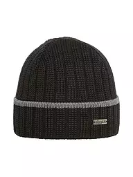 EISGLUT | Herren Mütze Fisher Merino XL | Negro