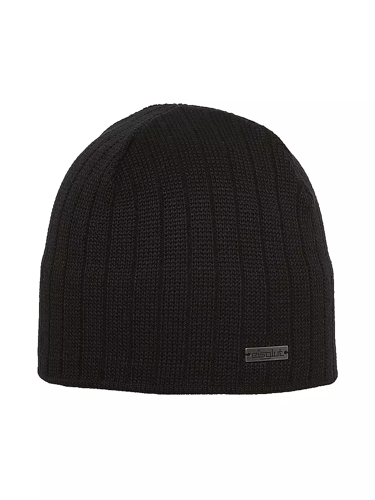 EISGLUT | Herren Mütze Tex Merino | Negro