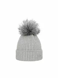 EISGLUT | Gorro de mujer Shellyl Merino | Gris claro