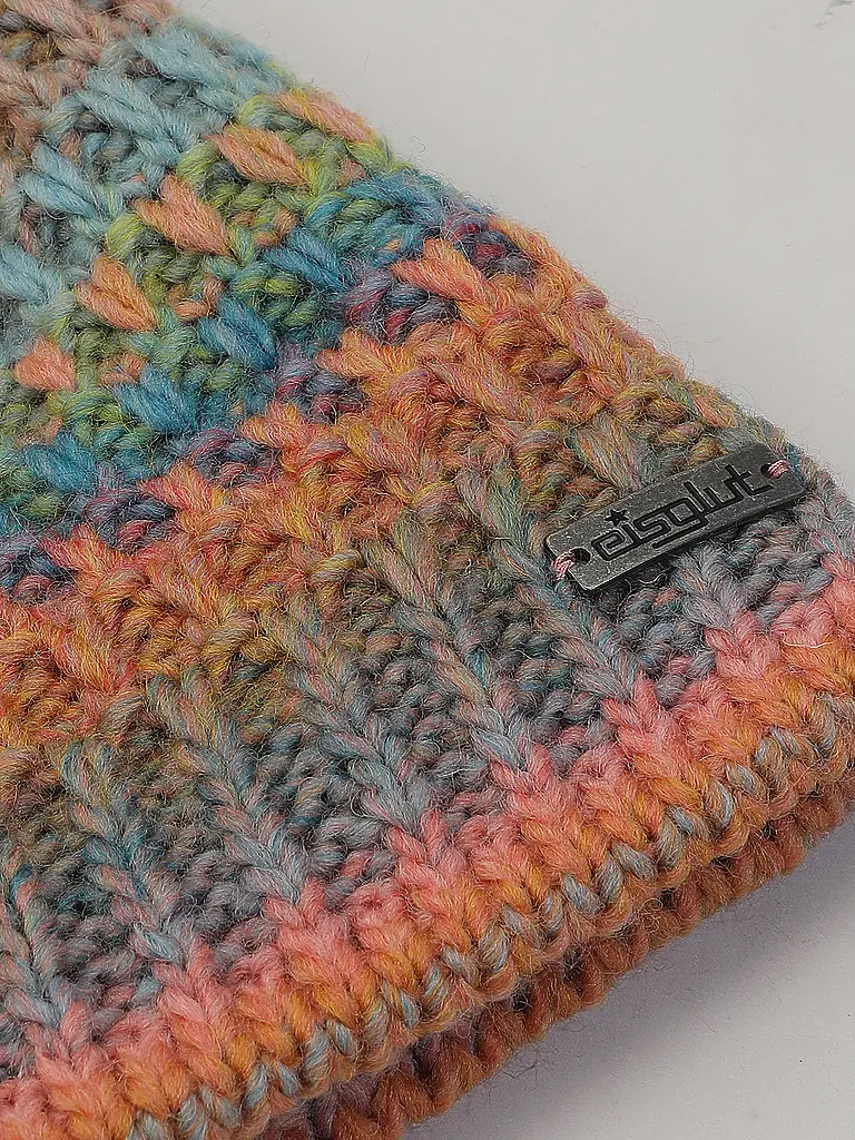 EISGLUT | Mütze Yunal para mujer | Coral