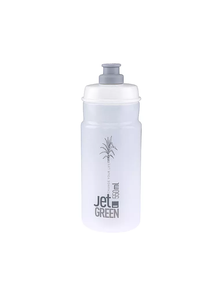 ELITE | Botella de agua Jet Green 550ml | Gris claro