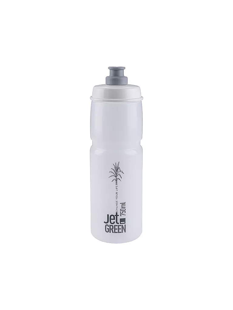 ELITE | Botella de agua Jet Green 750ml | Gris claro