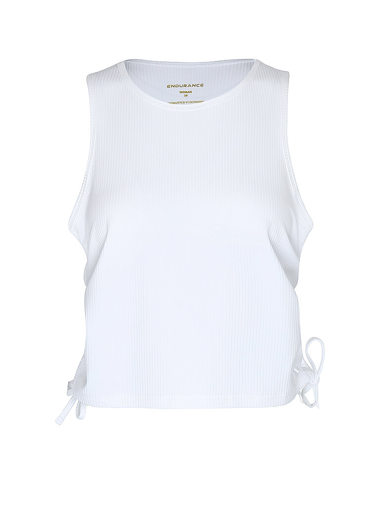Camiseta de running Irsilie para mujer blanco 36