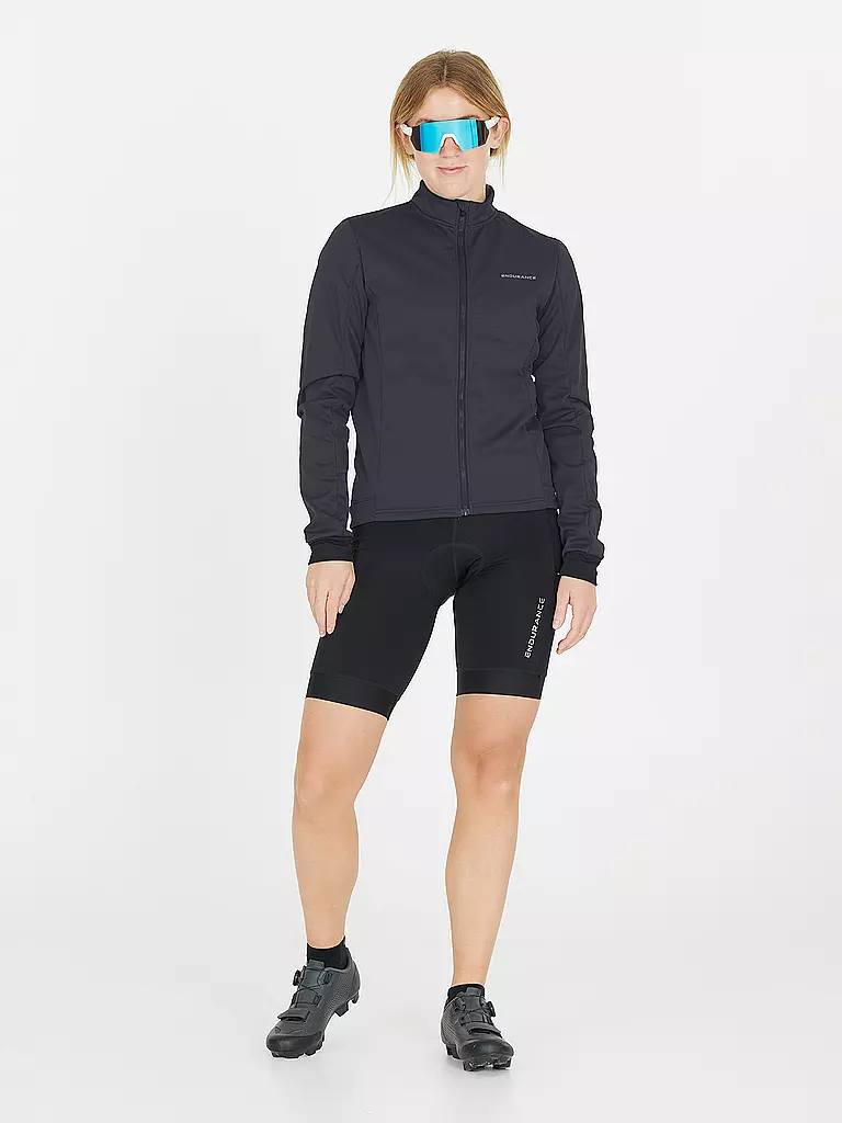 ENDURANCE | Chaqueta de ciclismo de invierno para mujer Titan Windblock Thermal | Azul oscuro