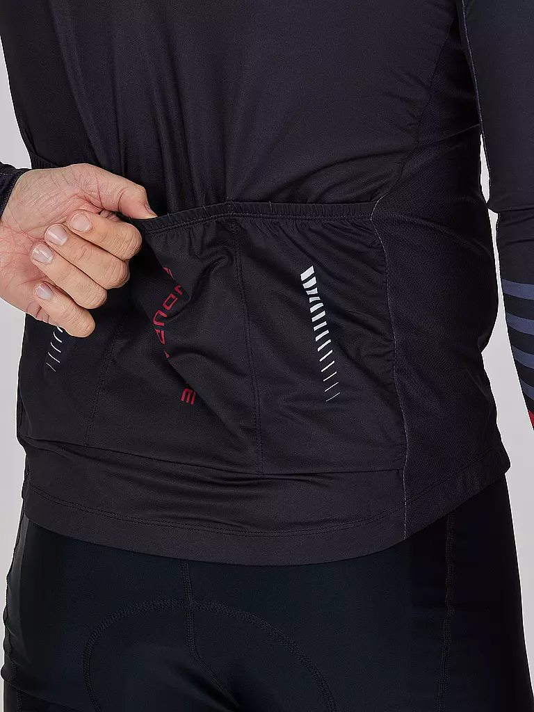 ENDURANCE | Herren Radtrikot Donald FZ | Negro