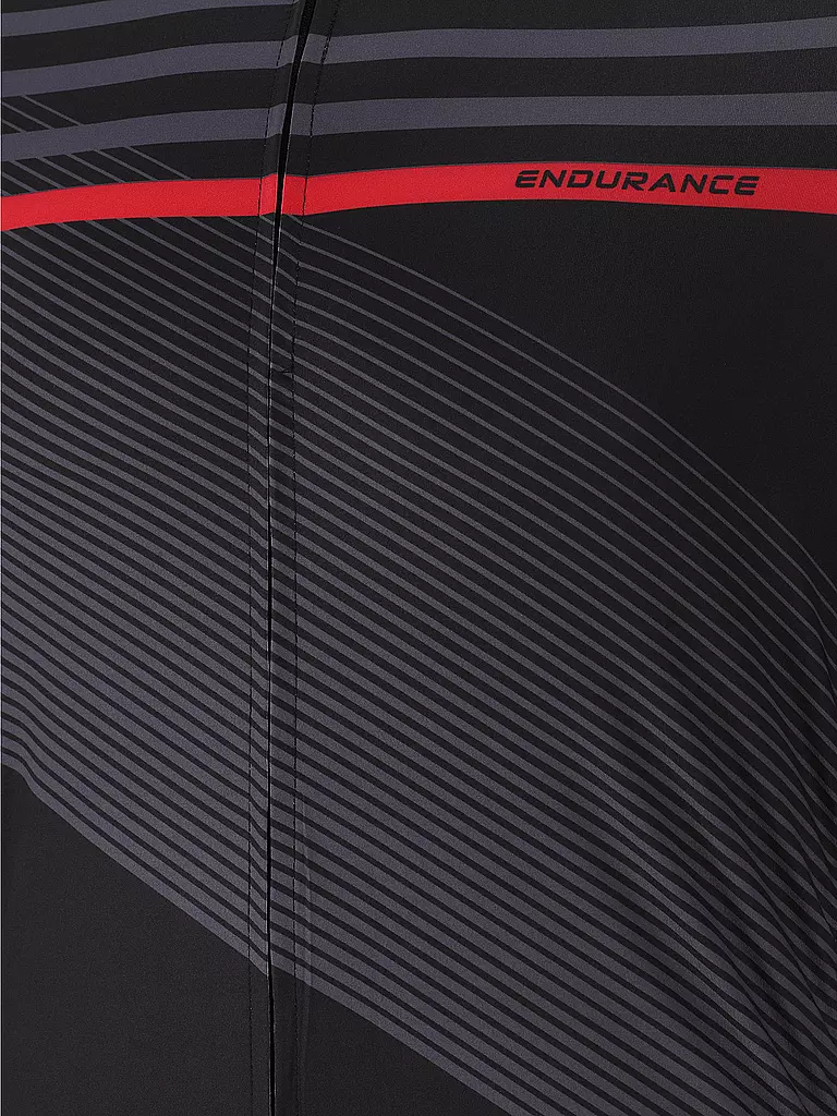 ENDURANCE | Herren Radtrikot Donald FZ | Negro