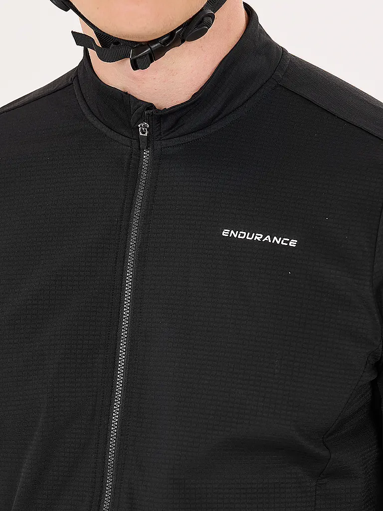 ENDURANCE | Maillot de ciclismo de invierno para hombre Megah | Negro