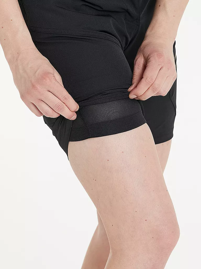 ENDURANCE | Pantalón corto de ciclismo 2 en 1 Jamilla para mujer | 
