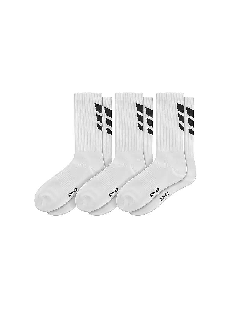 ERIMA | Calcetines de fútbol Wings, paquete de 3 | Blanco