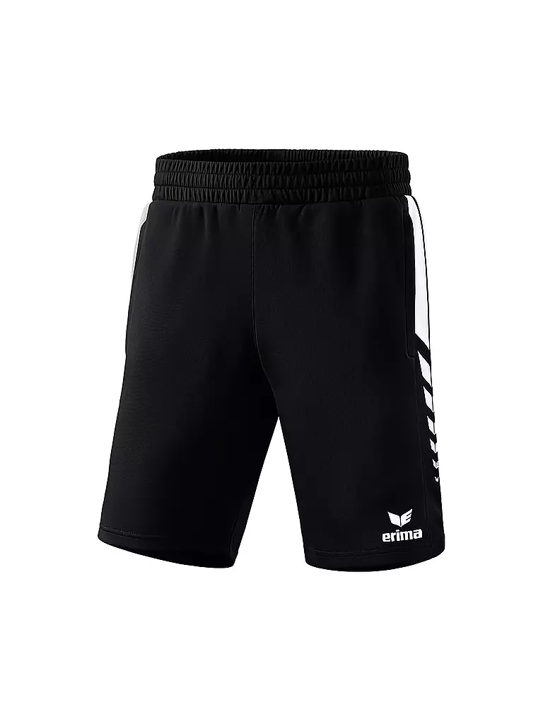 ERIMA | Pantalón corto de entrenamiento Worker Six Wings para hombre | Negro
