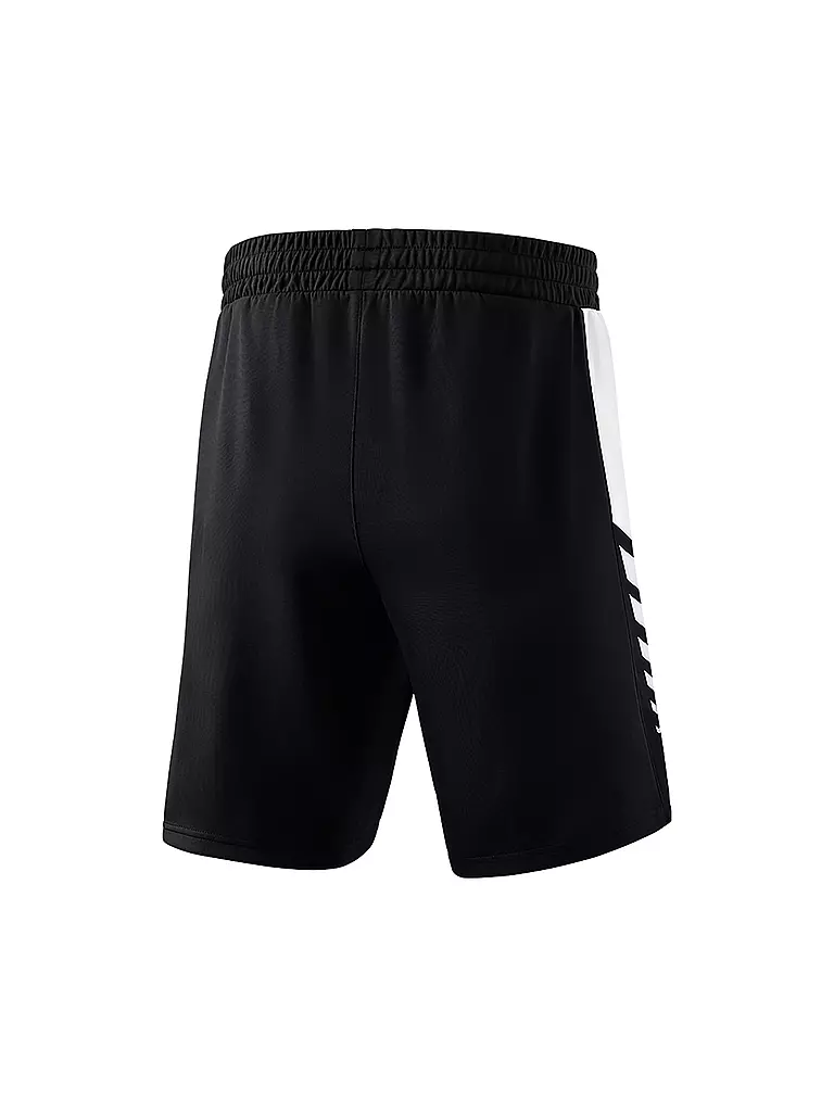 ERIMA | Pantalón corto de entrenamiento Worker Six Wings para hombre | Negro