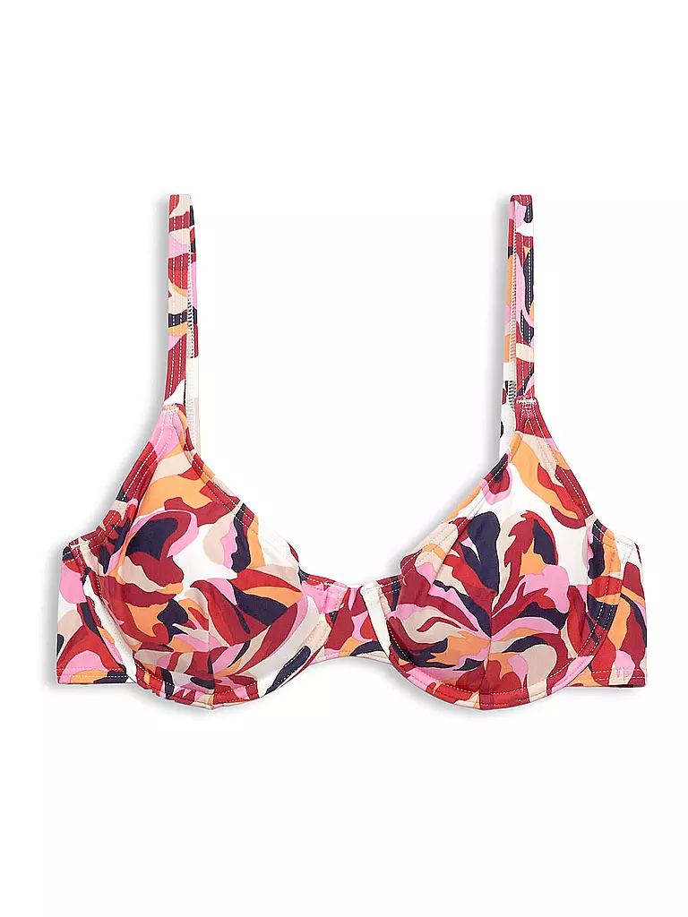 ESPRIT | Damen Bügel Bikinioberteil Carilo Beach | Rojo oscuro