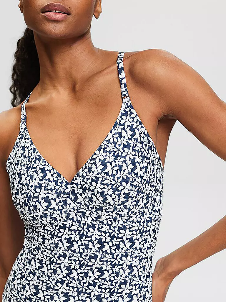 ESPRIT | Damen Badeanzug Calusa Beach | Azul oscuro