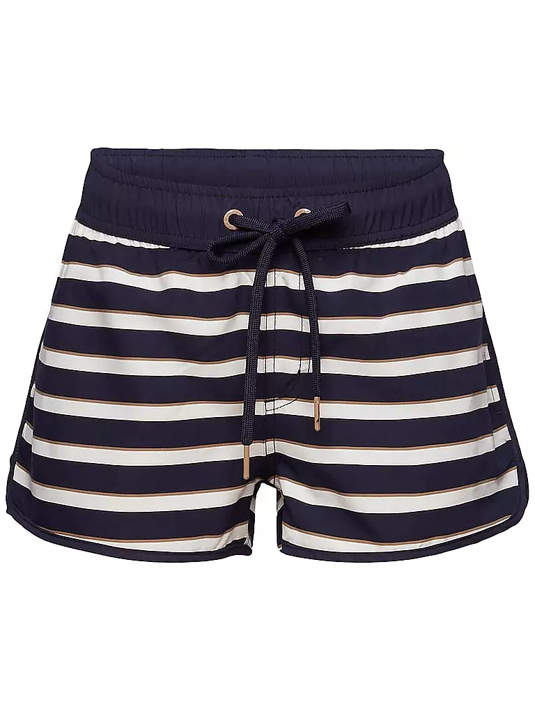 ESPRIT | Damen Badeshort Brela Stripes | Azul oscuro