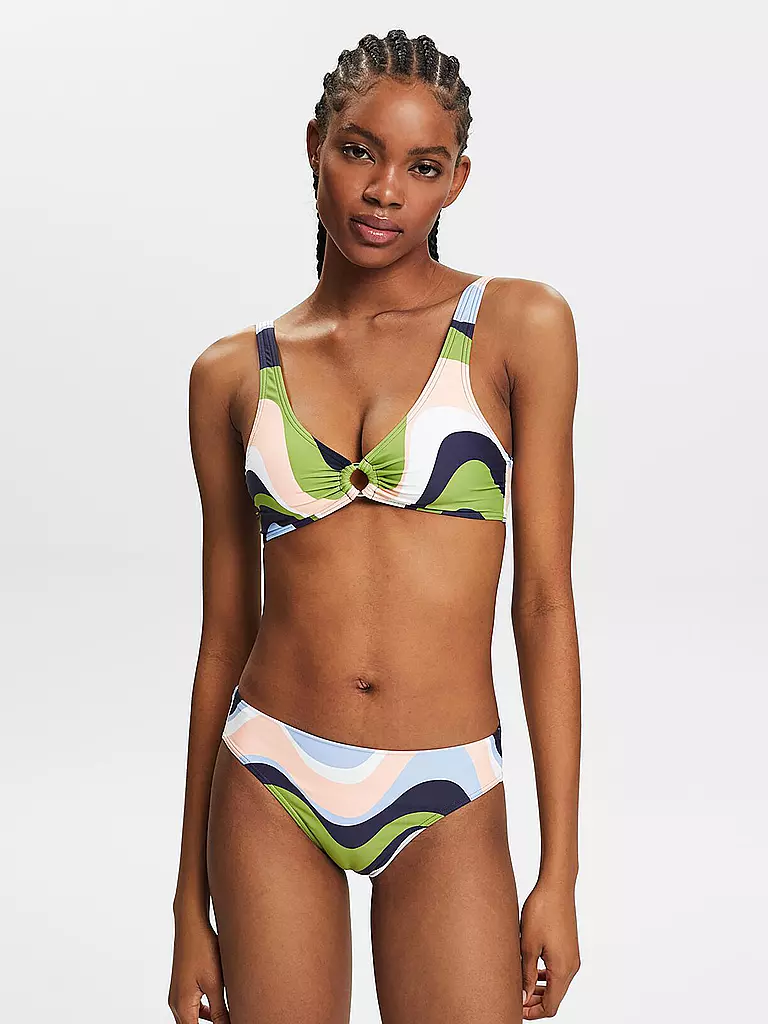 ESPRIT | Damen Bikinihose Wave Beach | Multicolor