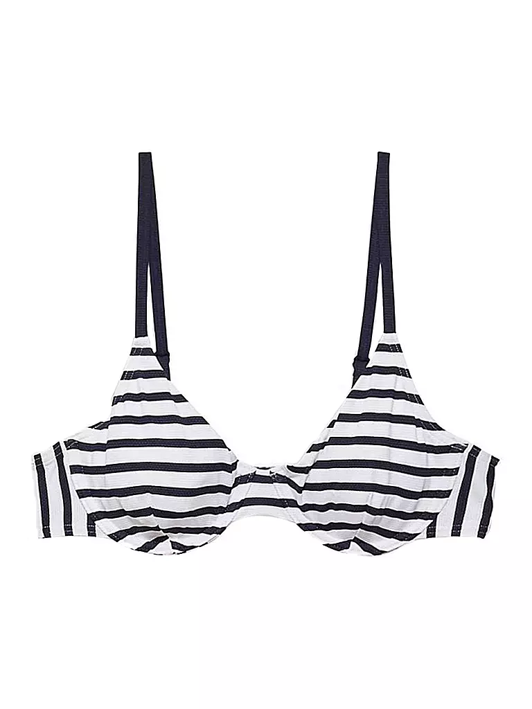 ESPRIT | Damen Bikinioberteil Bügel-Top mit Streifen | Azul