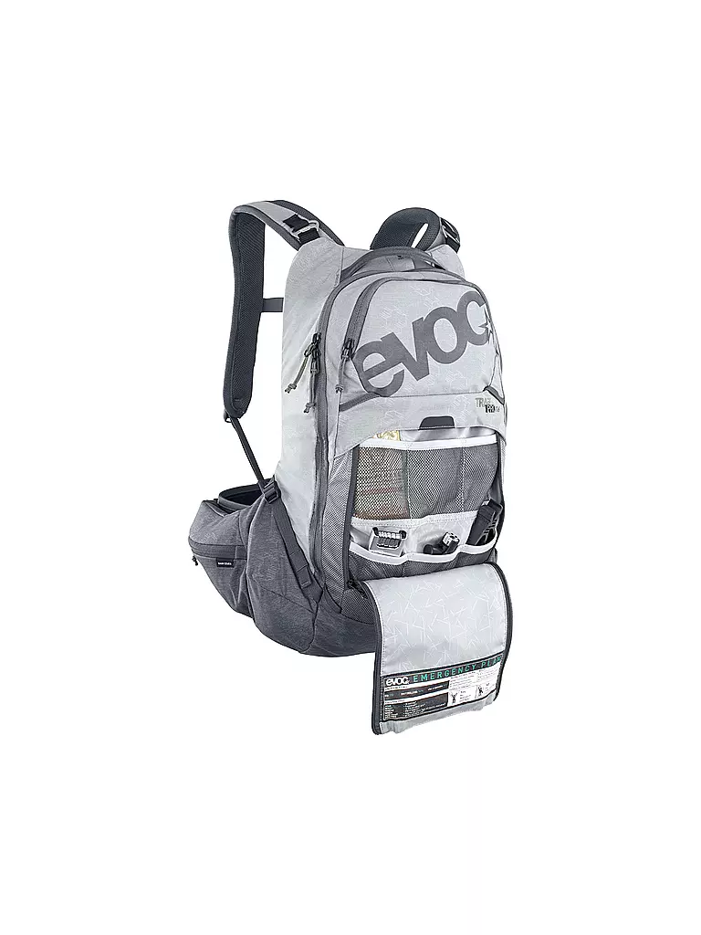 EVOC | Mochila protectora Trail Pro 16L | Gris