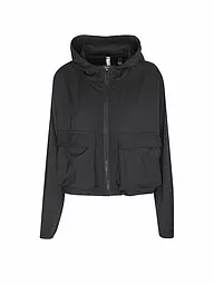 FABLETICS | Damen Fitnessjacke Cargo Ripstop  | Negro